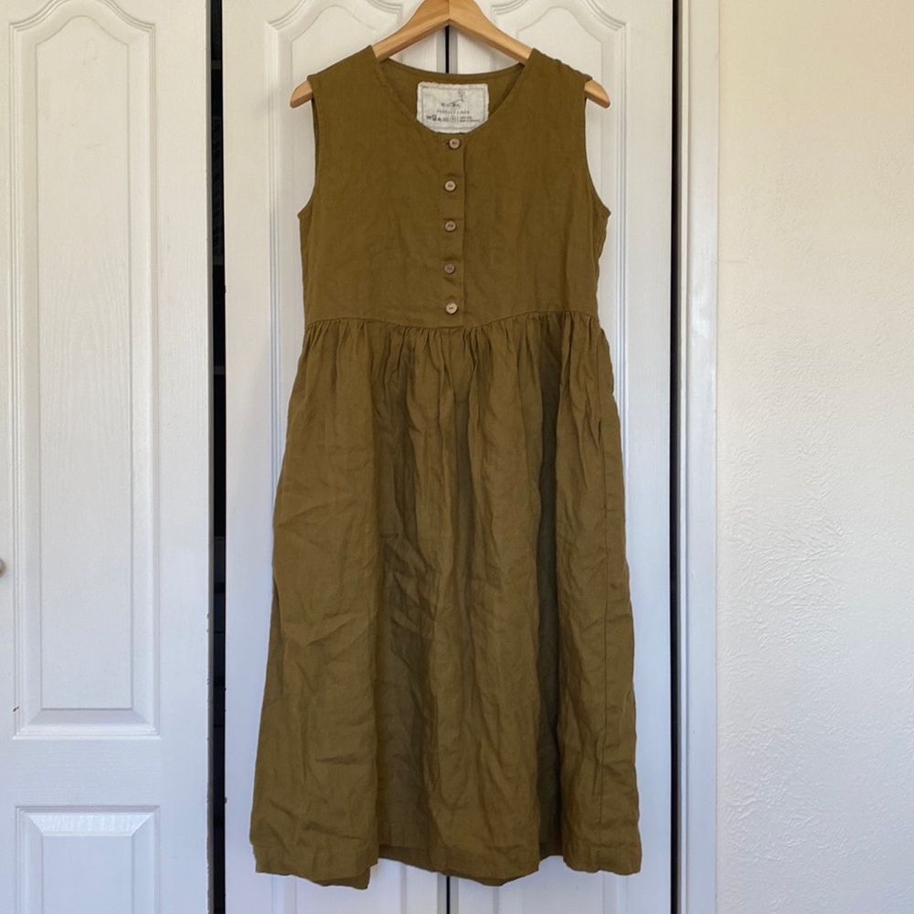Not perfect linen dress